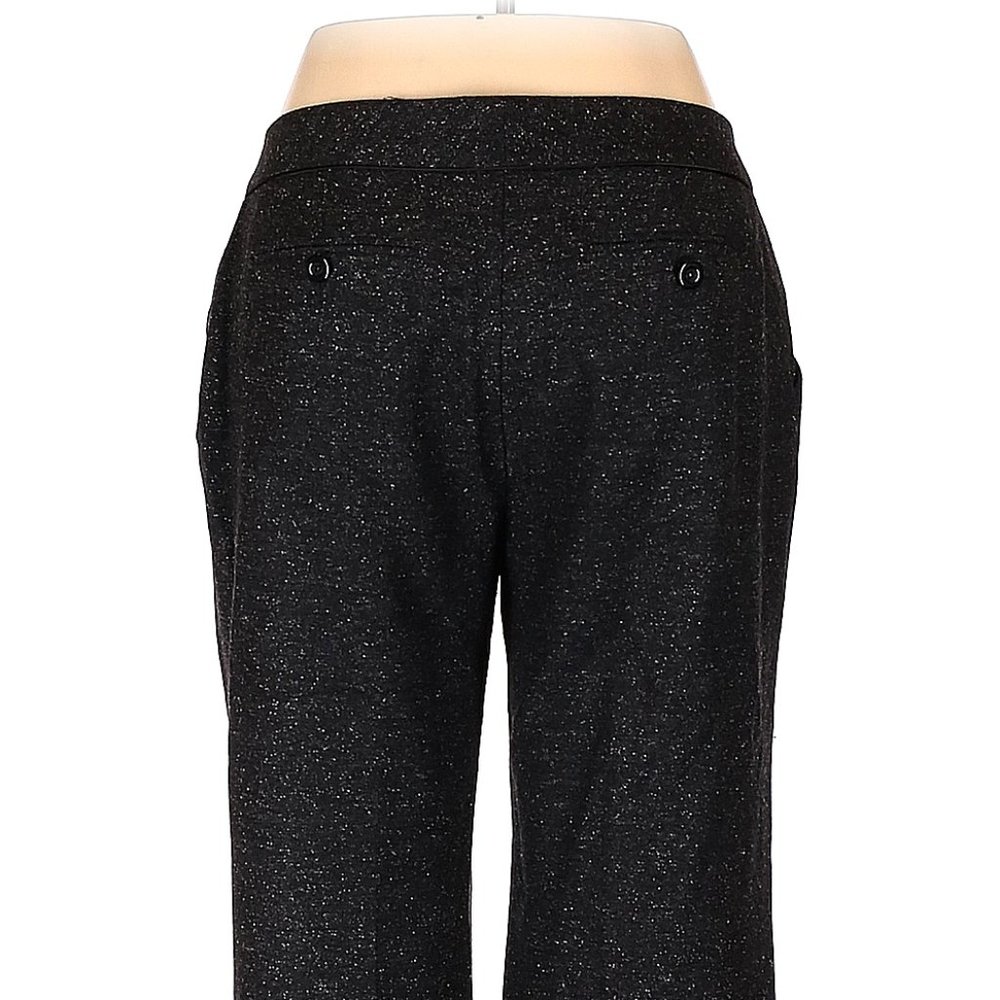Semantiks High Rise Boyfriend Style Fully Lined Black Confetti Casual Pants sz12 - Picture 3 of 7